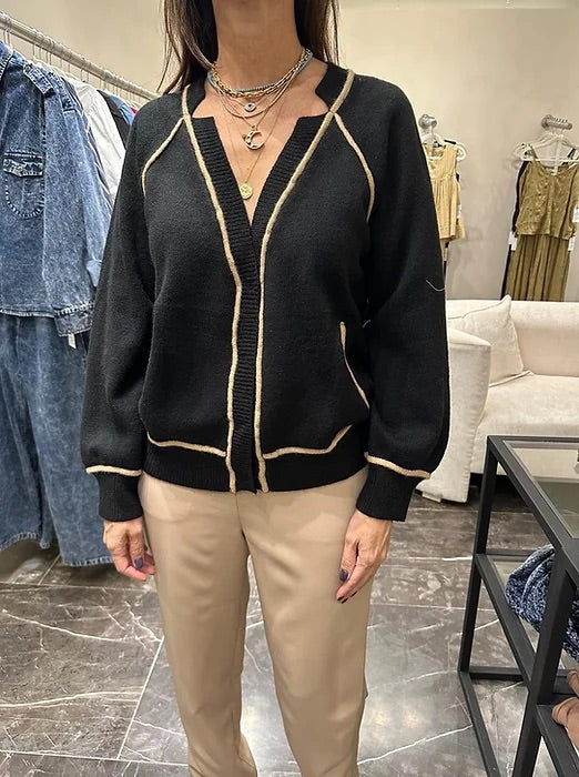 CÁRDIGAN BOTONES OVERSIZED