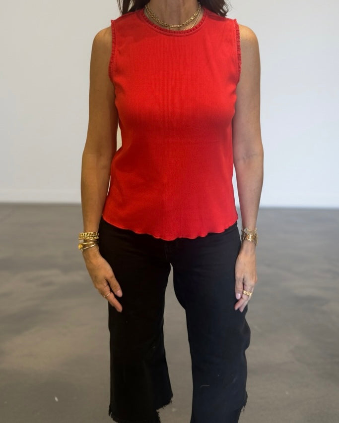 TANK TOP RED
