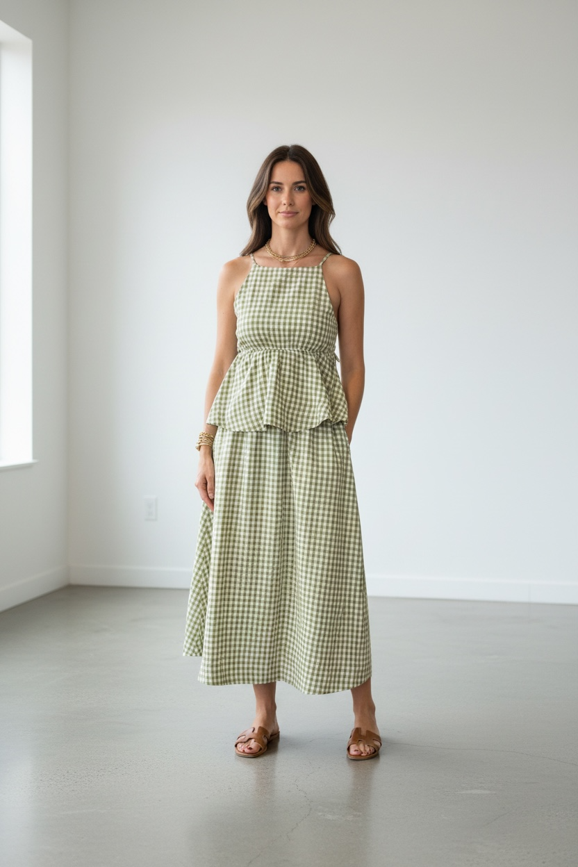 SET CUADROS CON FALDA
