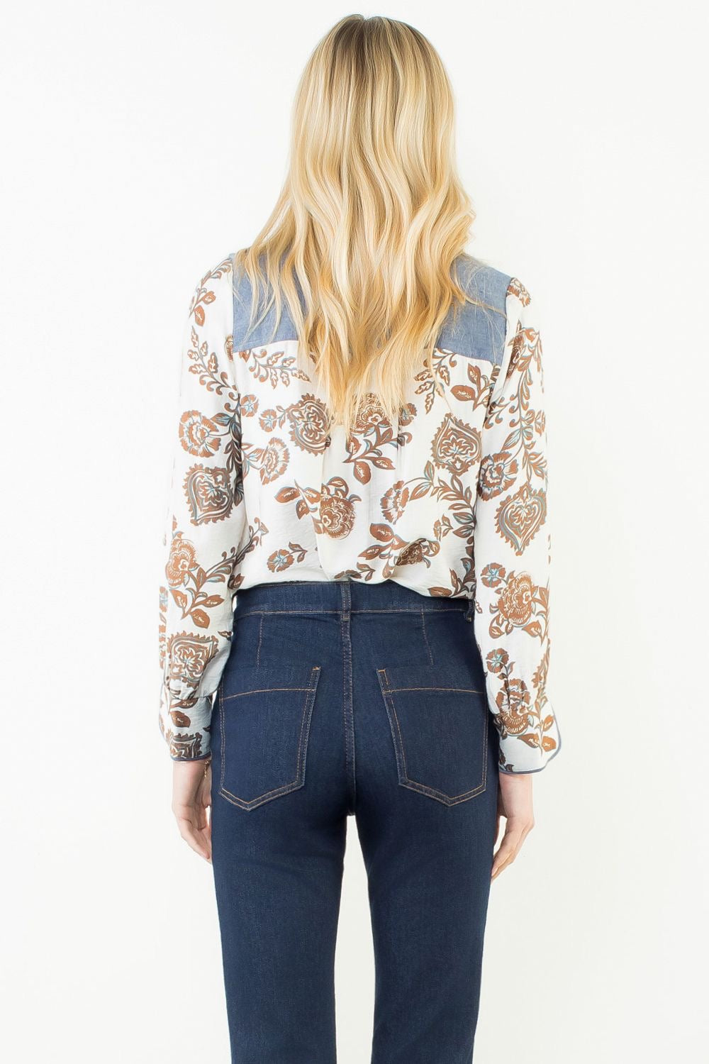 CAMISA VAQUERA FLORES