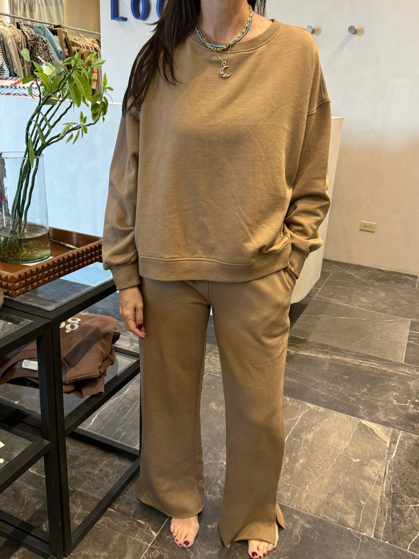 SET DE PANTS MOCHA