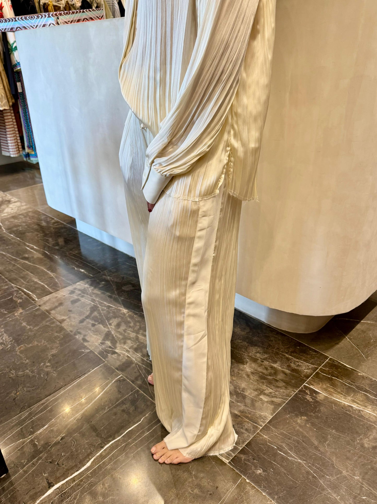 SET FLOWY SATIN