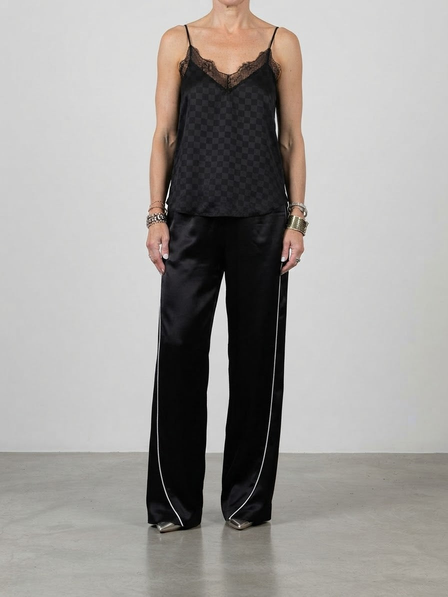 SATIN SPORT PANTS