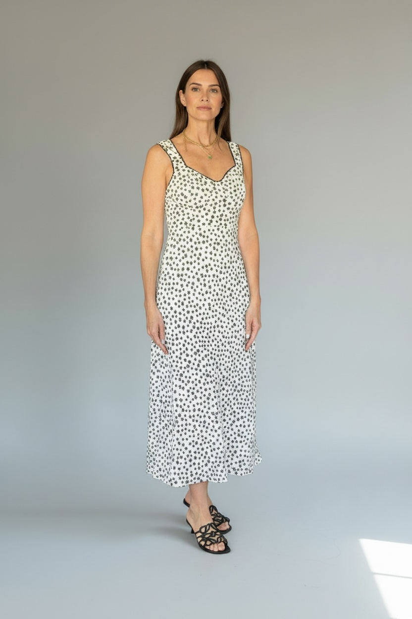VESTIDO PRINT MINI MARGARITAS
