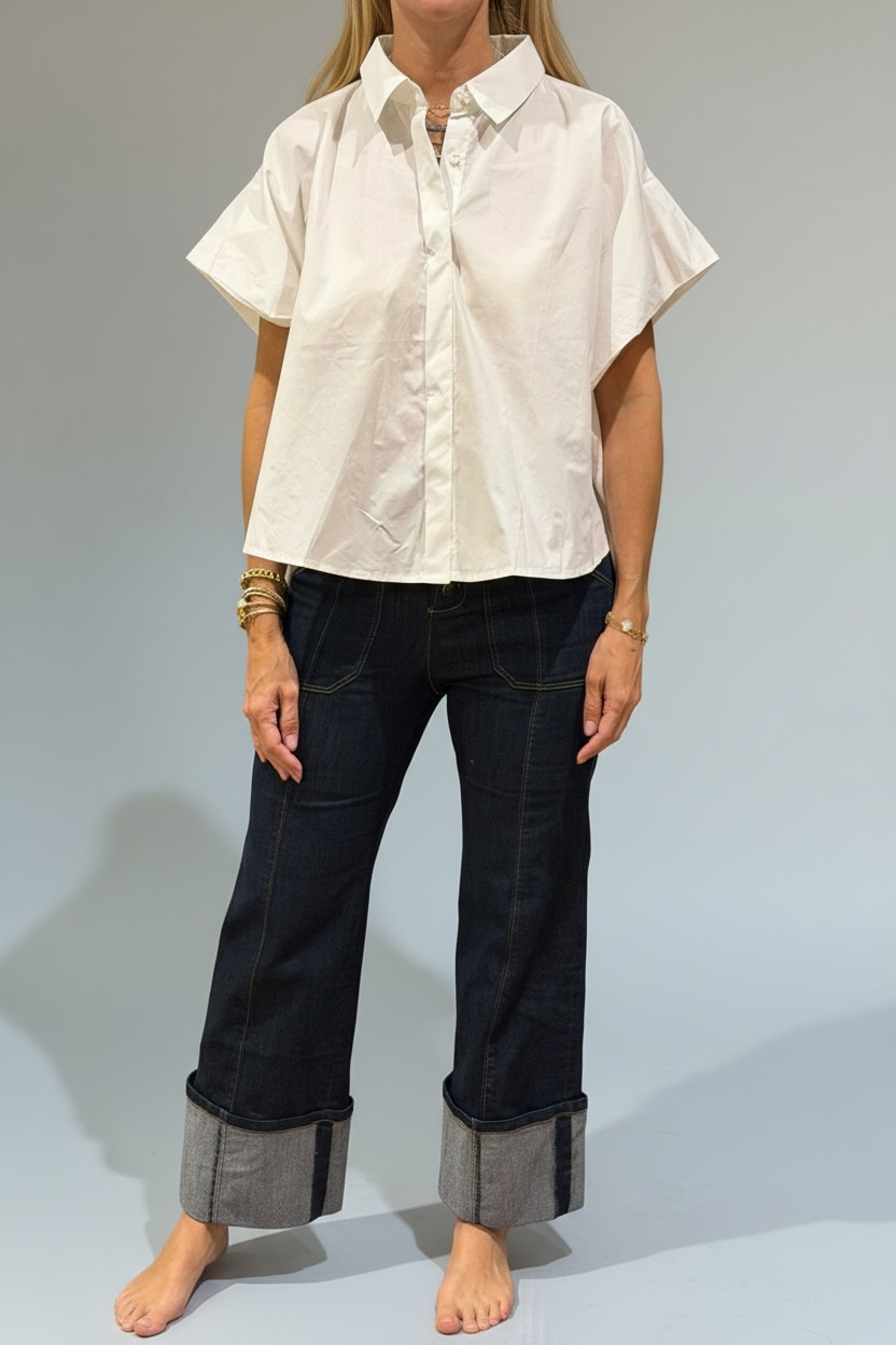 BOXY SHIRT WHITE