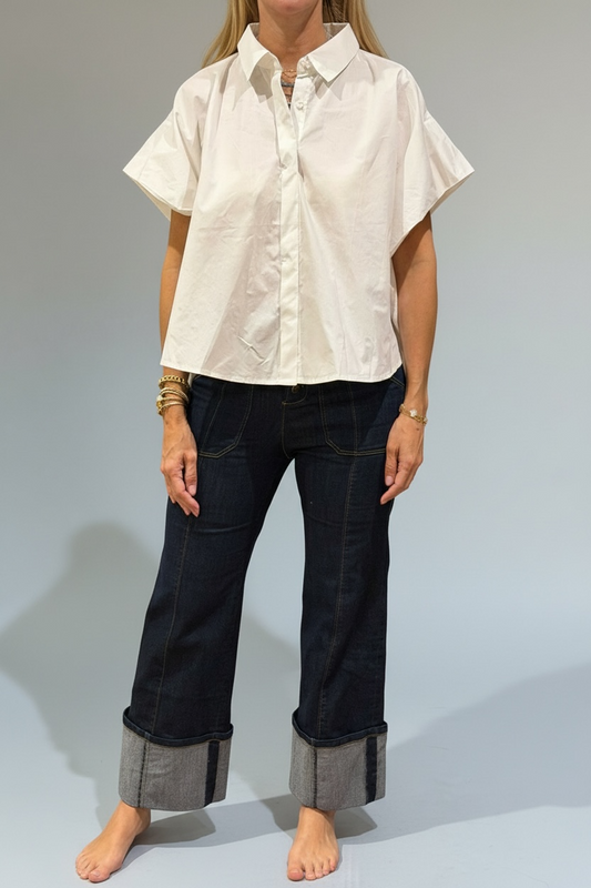BOXY SHIRT WHITE