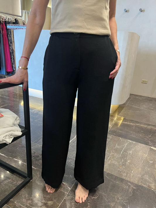 PANTALÓN WIDE LEG CON ELÁSTICO