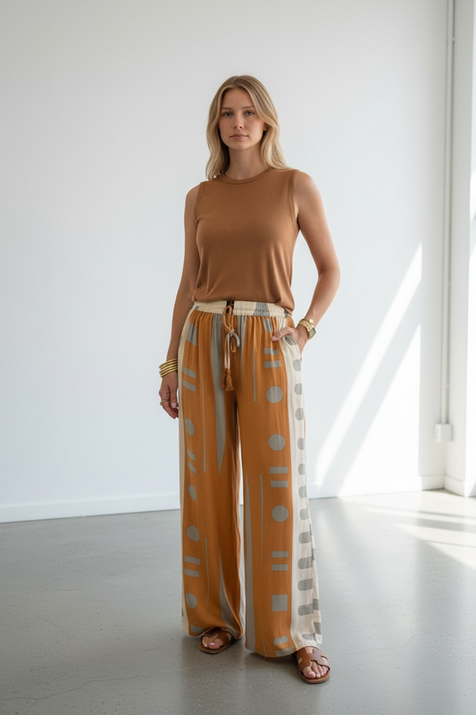 PANTALÓN CON JARETA