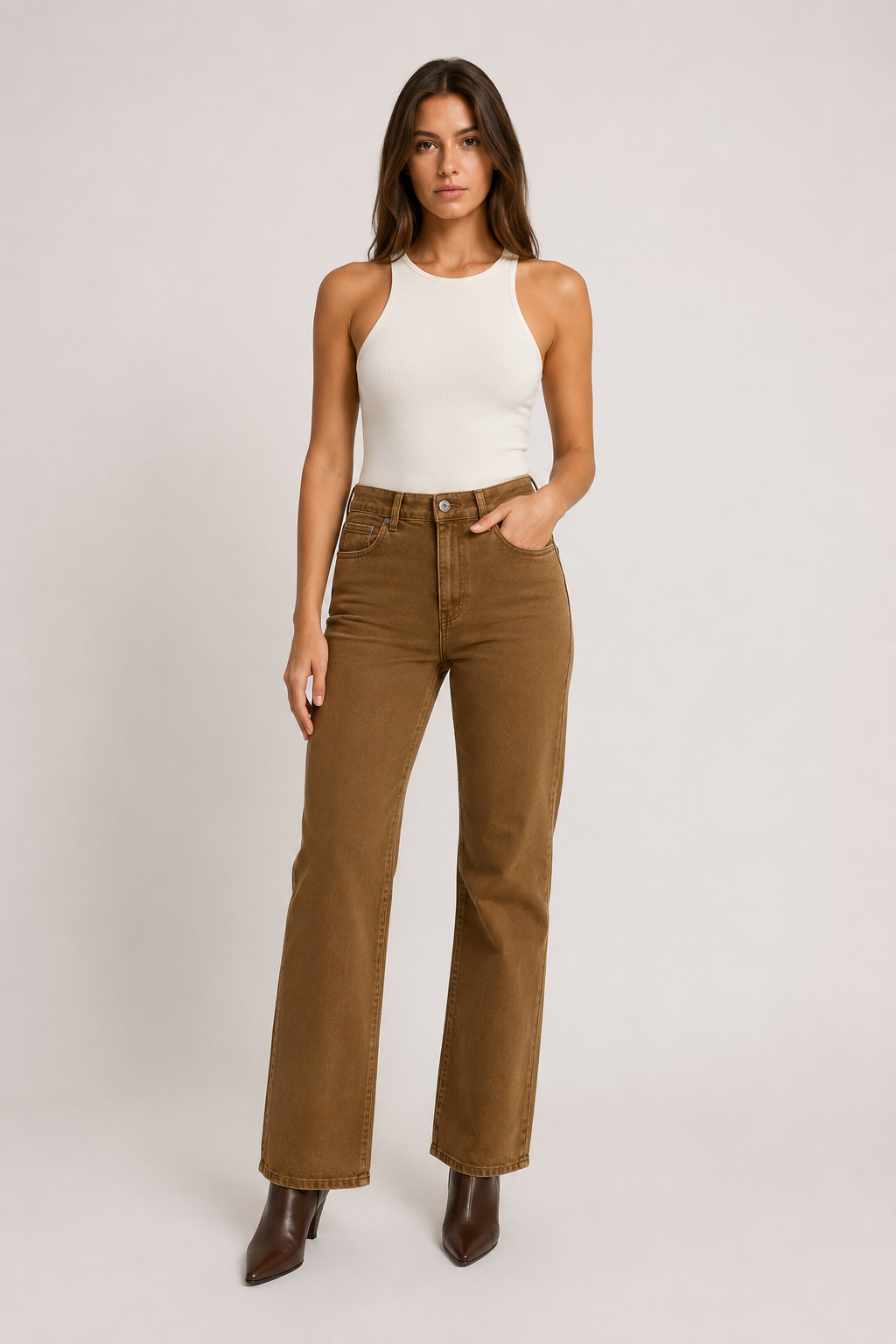 WIDE LEG JEANS