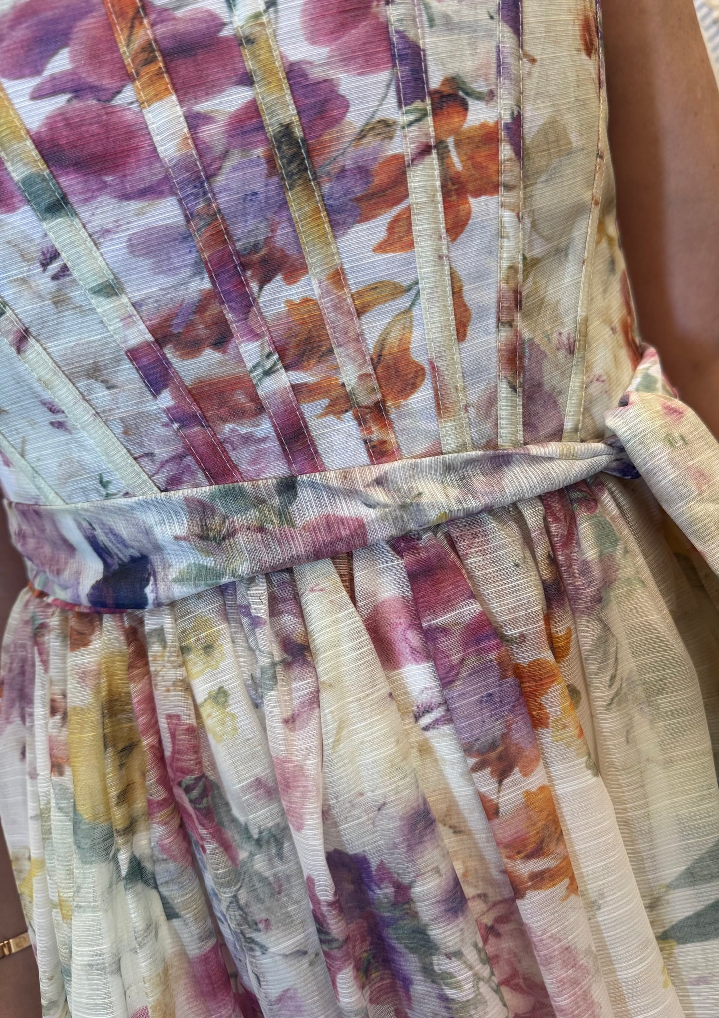 VESTIDO CORSÉ FLORAL