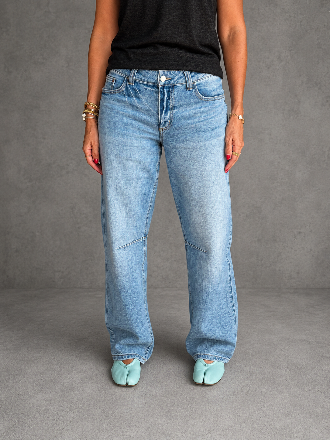 LOW BAGGY JEANS