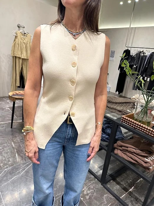 CHALECO/BLUSA BOTONES
