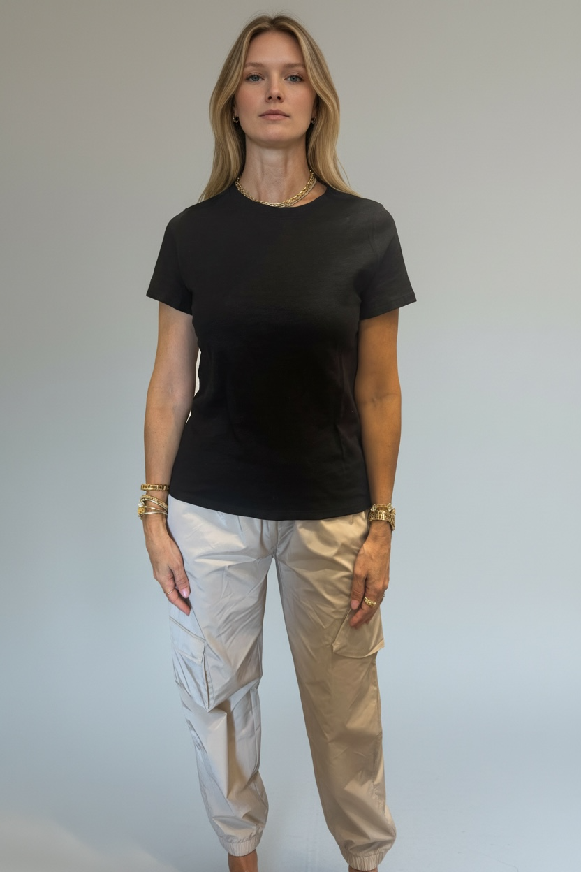 T-SHIRT BÁSICA BLACK