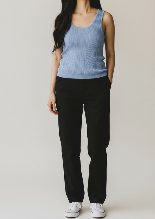 TOP PUNTO LIGHT BLUE