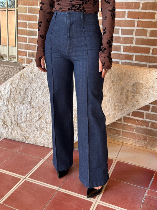 PANTALÓN MEZCLILLA RECTO