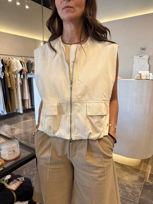 CHALECO CARGO ZIP UP