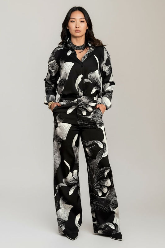 SET ELEGANTE BLACK-WHITE