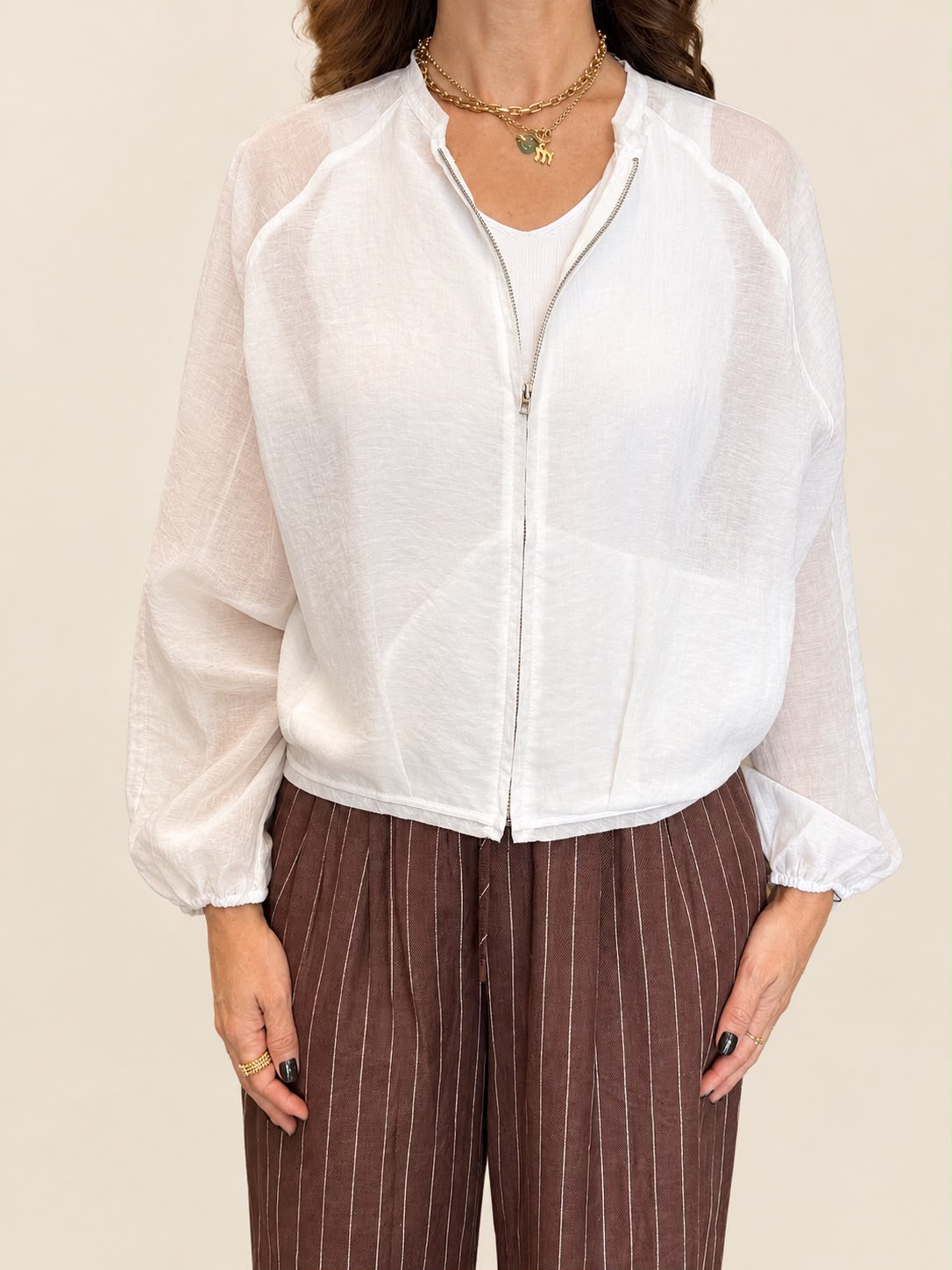 CHAQUETA ULTRA LIGERA WHITE
