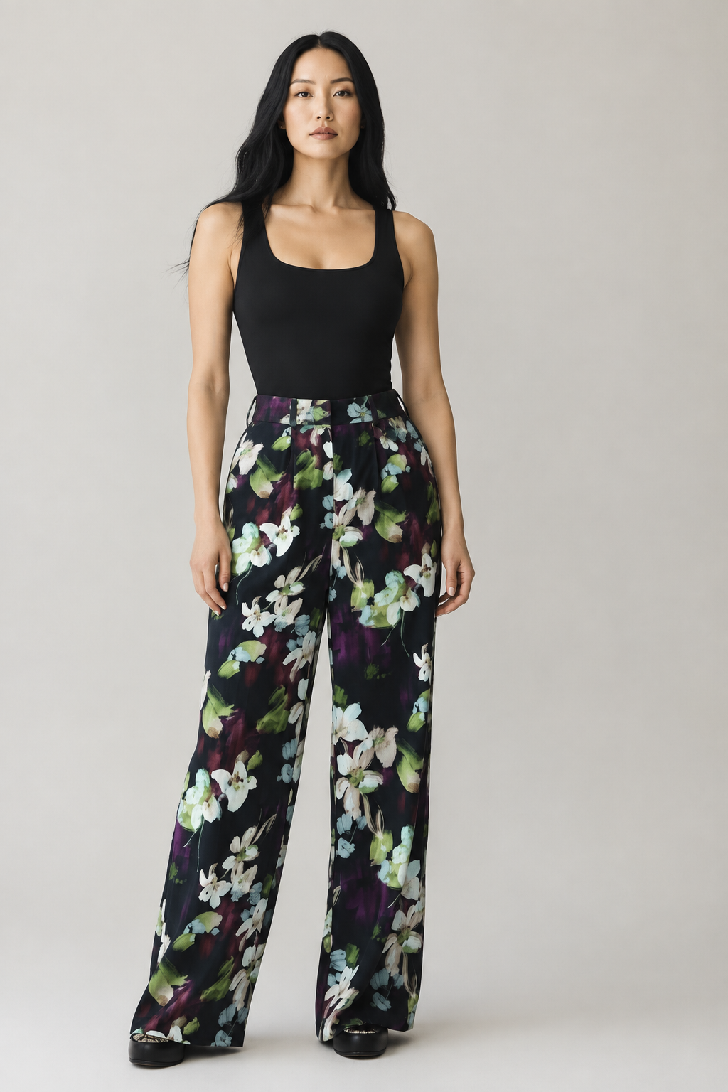 PANTALÓN FLORES